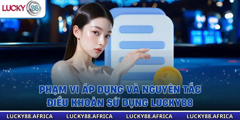 Phạm vi áp dụng và nguyên tắc điều khoản sử dụng lucky88